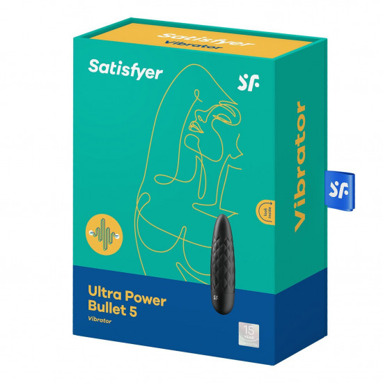 Мінівібратор Satisfyer Ultra Power Bullet 5 Black (м'ята упаковка!!!)