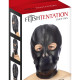 Капюшон с кляпом для БДСМ Fetish Tentation BDSM hood in leatherette with removable gag