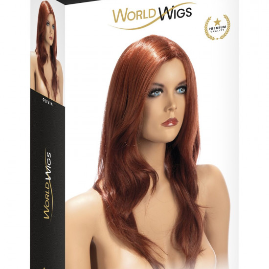 Парик World Wigs OLIVIA LONG REDHEAD