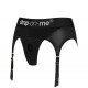 Трусики для страпона з підв’язками для панчіх Strap-On-Me REBEL HARNESS - XS