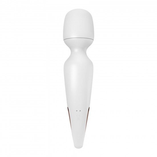 Вібромасажер Satisfyer Wand-erland (White/Rosegold) (м'ята упаковка!!!)