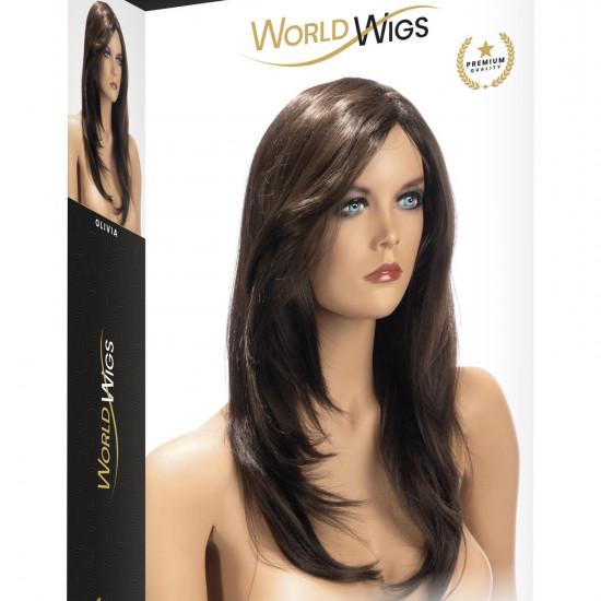 Парик World Wigs OLIVIA LONG CHESTNUT