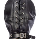 Капюшон с кляпом для БДСМ Fetish Tentation BDSM hood in leatherette with removable gag