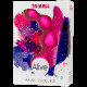 Анальные шарики Alive Triball Pink, силикон, макс. диаметр 2см