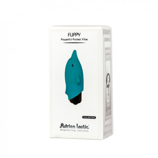 Вибропуля Adrien Lastic Pocket Vibe Flippy 10 со стимулирующим носиком