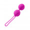 Вагінальні кульки Adrien Lastic Geisha Lastic Balls Mini Magenta (S), діаметр 3,4 см, вага 85 г