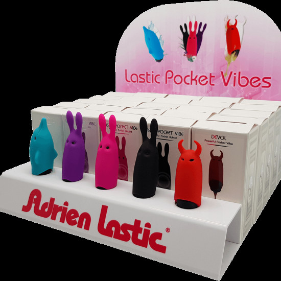 Набор вибраторов Adrien Lastic Promo Pack Pocket Vibe (25 шт + тестеры)