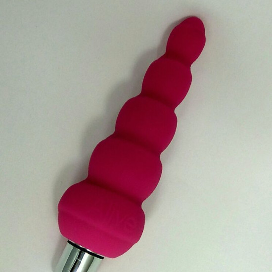 Анальный вибростимулятор Alive Lance, силикон, макс. диаметр 2,9см (предпоследний шарик)