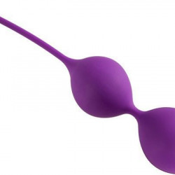 Вагінальні кульки Alive U-Tone Balls Purple, діаметр 3,5 см, вага 77 г