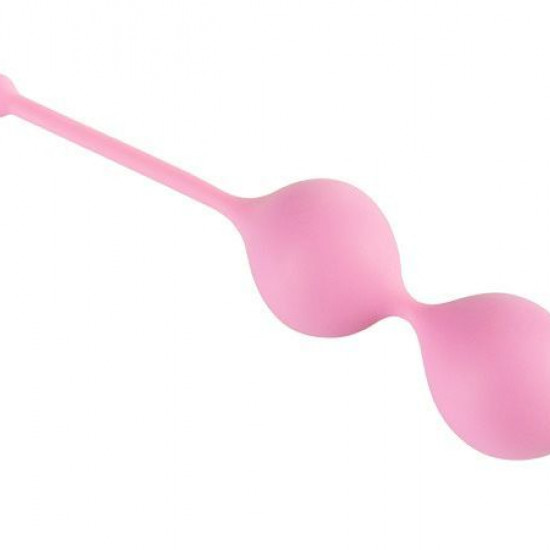 Вагинальные шарики Alive U-Tone Balls Pink, диаметр 3,5см, вес 77 г