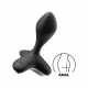 Анальная пробка с вибрацией Satisfyer Game Changer Black