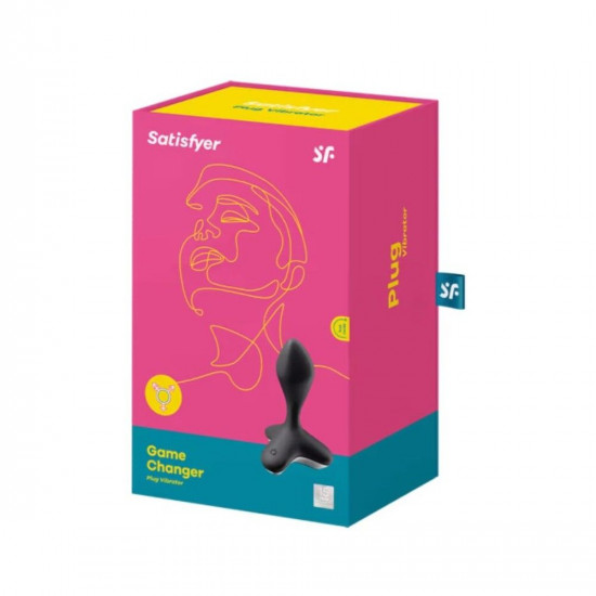 Анальная пробка с вибрацией Satisfyer Game Changer Black