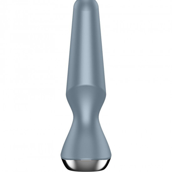 Анальная смарт-вибропробка Satisfyer Plug-ilicious 2 Ice Blue