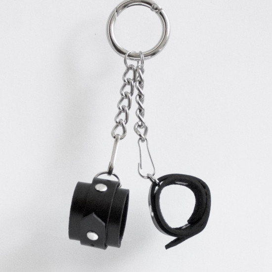 Брелок Наручники Черный