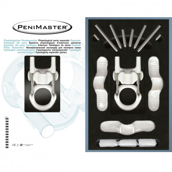 Экстендер для увеличения члена PeniMaster Classic, ремешковый, очень надежный