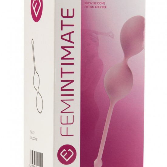 Вагинальные шарики Femintimate Kegel Balls, диаметр 3,5 см, масса 77 г