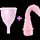 Менструальная чаша Femintimate Eve Cup размер S с переносным душем, диаметр 3,2см