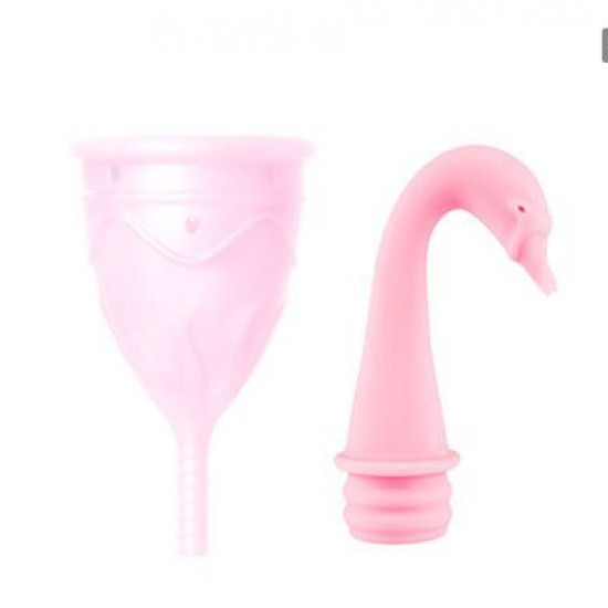 Менструальная чаша Femintimate Eve Cup размер S с переносным душем, диаметр 3,2см