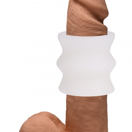 Мастурбатор Doc Johnson GoodHead - Glow Helping Head Silicone