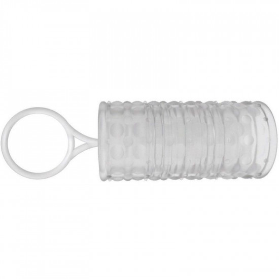 Насадка на член Dorcel Mr Reverse XL с кольцом для мошонки, стимулирующий рельеф