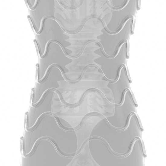 Мастурбатор Dorcel Double OO, двусторонний, два рельефа