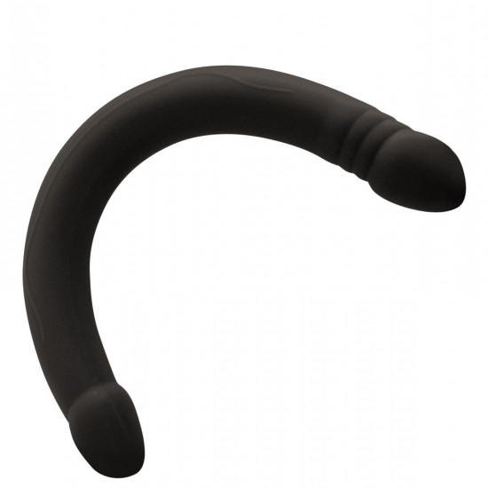 Фаллоимитатор двусторонний Dorcel Real Double Do Black, диаметр 4см, длина 42см