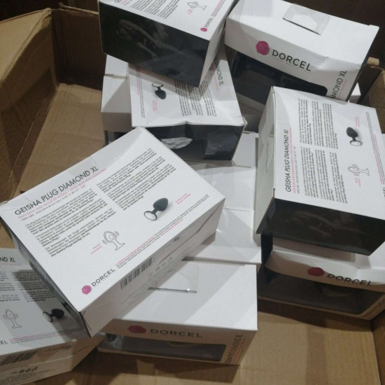 Анальная пробка Dorcel Geisha Plug Diamond XL (мятая упаковка!!!)