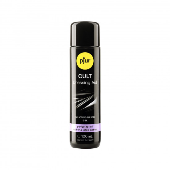 Смазка для латекса и резины pjur Cult 100 мл, для облегчения надевания фетиш-нарядов на тело