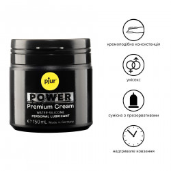 Анальна змазка pjur POWER 150 мл, водно-силіконова, густа, ідеальна для фістингу