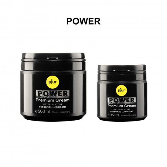 Густая смазка для фистинга и анального секса pjur POWER Premium Cream 500 мл на гибридной основе
