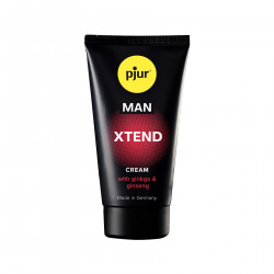 Крем-стимулятор для пеніса pjur MAN Xtend Cream 50 мл, з екстрактами гінкго та женьшеню