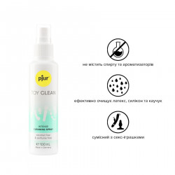 Антибактеріальний спрей для секс-іграшок pjur Toy Clean 100 мл, без спирту, делікатний