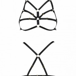 Бюстгальтер-стрепи Passion Exclusive ARMANDA BRA XXL/XXXL, black