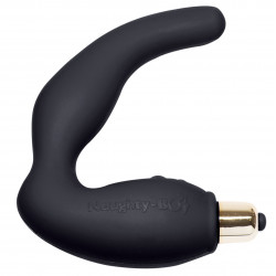 Вібромасажер простати Rocks Off Naughty-Boy Black, масаж промежини, макс. діаметр 3,5 см