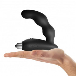 Вібромасажер простати Rocks Off Bad-Boy Black, масаж промежини, макс. діаметр 4 см