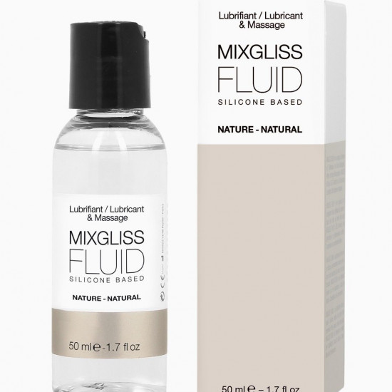 Лубрикант на силиконовой основе MixGliss FLUID NATURE (50 мл) без запаха