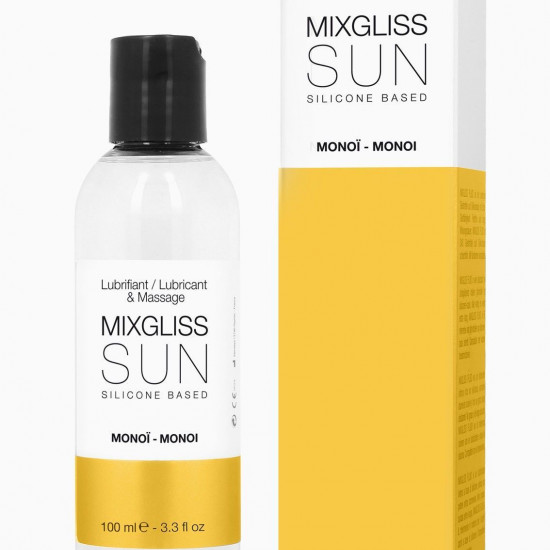 Лубрикант на силиконовой основе MixGliss SUN MONOI (100 мл) с ароматом масла монои