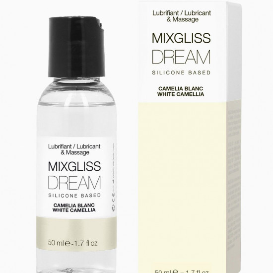 Лубрикант на силиконовой основе MixGliss DREAM - CAMELIA BLANC (50 мл) с ароматом белой камелии