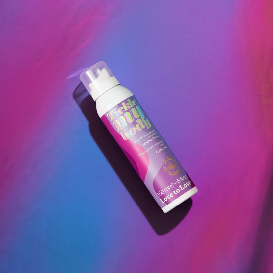 Массажная пена Love To Love TICKLE MY BODY Fresh Mint (150 мл) увлажняющая