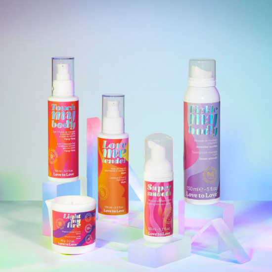 Массажная пена Love To Love TICKLE MY BODY Fresh Mint (150 мл) увлажняющая