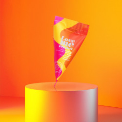 Масажна олія Love To Love - Love Me Tender, Strawberry (10 мл), аромат полуниці, без парабенів