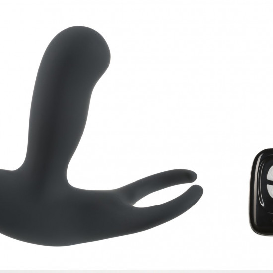 Массажер простаты Love To Love HIM с точечным массажем и пультом ДУ, макс диаметр 3,5см