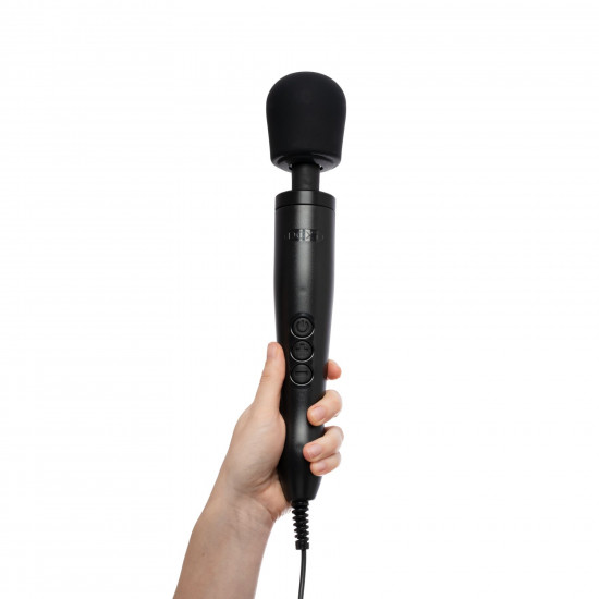 Вибромассажер DOXY Original Black, очень мощный, питание 220В, пульсирующие вибрации