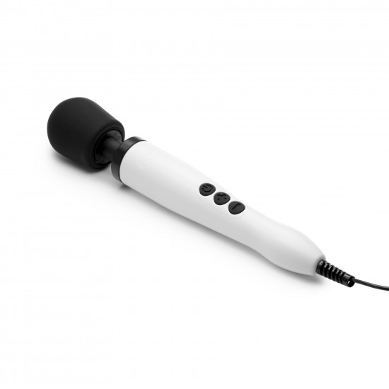 Вибромассажер DOXY Original White, очень мощный, питание 220В, пульсирующие вибрации