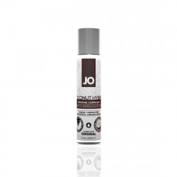 Змазка-крем з кокосовою олією JO Coconut Hybrid ORIGINAL (30 мл) біла