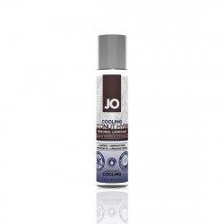 Охолоджувальна змазка-крем з кокосовою олією JO Coconut Hybrid COOLING (30 мл) біла