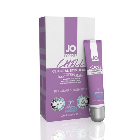 Стимулирующий гель для клитора JO CHILL COOLING (10 мл) охлаждающий