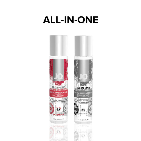 Разогревающий массажный гель и смазка 2 в 1 JO All-in-one Massage Glide - WARMING (30 мл)