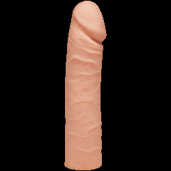 Фалоімітатор подвійний Doc Johnson The D - Double D - 16 Inch - ULTRASKYN, діаметр 4,4 см, Vack-U-Lo