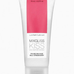 Лубрикант на водній основі MixGliss KISS Wild Strawberry (70 мл) Дика Полуничка
